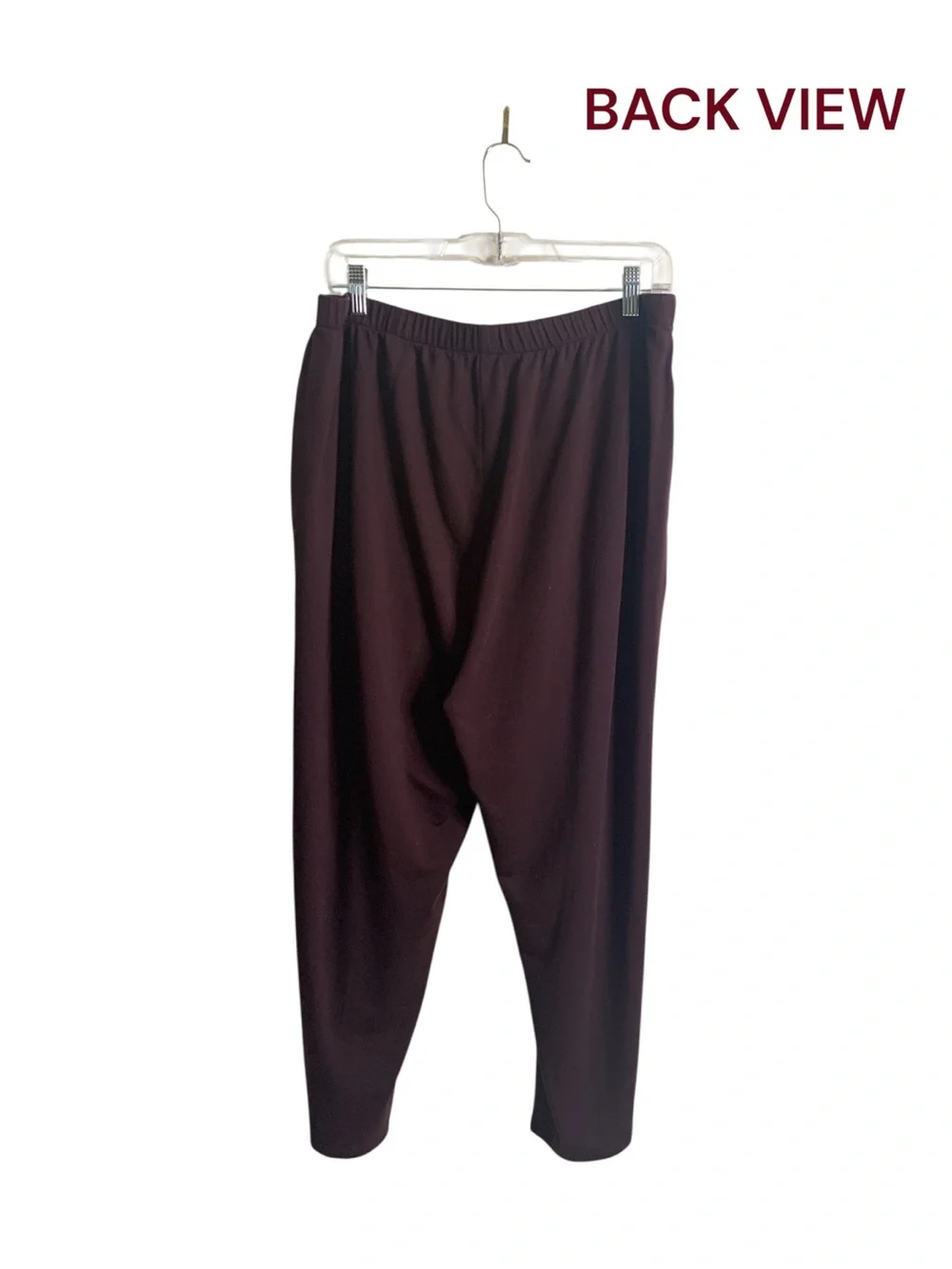 Eileen Fisher 3PC Lounge Set L Silk Cashmere Cardigan Tencel Pant/Top Brown Plum